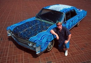 Yarn Art Car